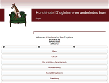 Tablet Screenshot of dogleterre.com